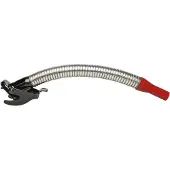 Valpro Ausgießstutzen für Benzin, rot-schwarz, l 380 mm, b 68 mm, h 60 mm