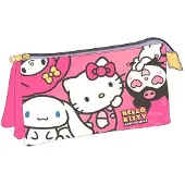 Cerdá Group Hello Kitty And Friends Dreifach-federmäppchen One Size