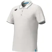 Arena Poloshirts Team Solid Baumwolle Weiß