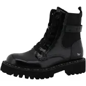Mustang Damen Elegante Stiefelette 15M0302006 Schwarz