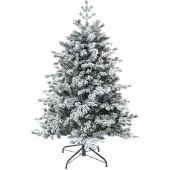 FÉÉRIC LIGHTS AND CHRISTMAS Künstlicher Weihnachtsbaum, mit Raureif bedeckte Tanne, 150 cm