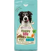Happy Life Adult mit Lachs Hundefutter mit Lachs 12,5 kg