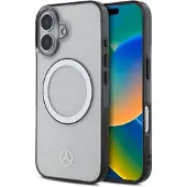 Mercedes-Benz MEHMP16S23HUOKC iPhone 16 6.1" transparent hardcase Printed logo MagSafe