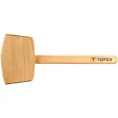 GRUPA TOPEX Holzhammer 500 g, Holzstiel