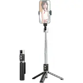 Usams Selfie Stick ZB324 Mini Wireless czarny