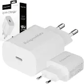 Krüger&Matz KrugerMatz USB-C PD QC 3.0 18W Wandladegerät
