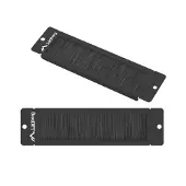 Lanberg AK-1104-B, Bürstenleiste, Schwarz, 90 g