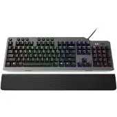 Lenovo Legion K500, Kabelgebunden, USB, Mechanischer Switch, QWERTY, RGB-LED, Schwarz, Grau