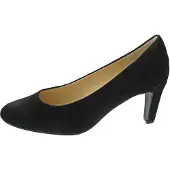 Gabor 91410-17, Damen, Pumps, Leder, Schwarz, NEU - Damenschuhe Modische Pumps / Ballerina, Schwarz, leder (samtchevreau), absatzh&oumlhe: 60 mm