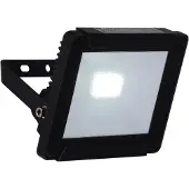 Näve LED-Außenleuchte "RADIA" 10W , aus Metall und Glas in Schwarz, mit integrierter LED