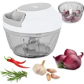 Teesa TSA0197 Handgemüseschneider 400 ml, weiß