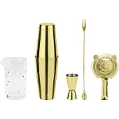 Paderno Cocktailset Crystal Mirror Gold (5er-Set)