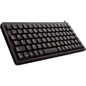 Cherry G84-4100 Compact Keyboard - Tastatur - PS/2, USB - GB - Schwarz