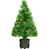 vidaXL - Künstlicher Weihnachtsbaum - 64 - cm - Fiberglas - grün