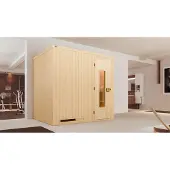 Weka Elementsauna HALMSTAD 2 HT BioS,7,5 KW x B x T x H x 194 x 177 x 199