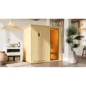 Weka Elementsauna HALMSTAD 1 GT BioS 7,5 KW x B x T x H x 192 x 141 x 199