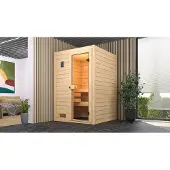 Weka Massivholzsauna VALIDA 1 GT, BioS 3.6 x B x T x H x 139 x 139 x 204