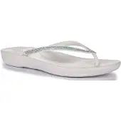 FitFlop Iqushion Sparkle Weiß für Damen – 5 UK - 38 EU - 7 US / White