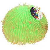 Toi-Toys 51010Z - Knetball - Pufferz Pufferball 2farbig (23cm) Anti-Stressball grün/orange