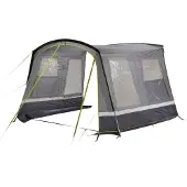 High Peak Trento 2.0, Rucksackreisen, Festrahmen, Tunnelzelt, Grau, Limette