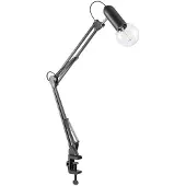 Etc-shop Klemmleuchte, verstellbar, schwarz, Höhe ca. 76 cm