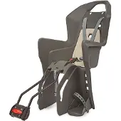 Polisport Koolah 29 Rear Child Bike Seat Rahmenbefestigung - Charcoal Gray/Cream