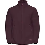 Jack Wolfskin Fleecejacke "HIGH CURL JKT W" mit durchgehendem Reißverschluss, aus Sherpa Fleece, atmungsaktiv