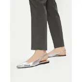 Love Moschino Ballerinas JA11021G1MIF0902 Silberfarben 36