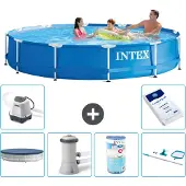Intex Frame Pool Rund - 366x76 cm - 7-teilig S31565