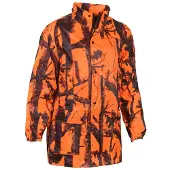 Percussion Herren Regenjacke Ghostcamo S, atmungsaktiv, wasserdicht, verstaubare Kapuze, für Drückjagd