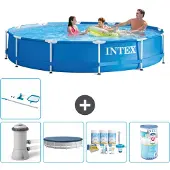 Intex Frame Pool Rund - 366x76 cm - 6-teilig S31715