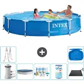 Intex Frame Pool Rund - 366x76 cm - 8-teilig S31728