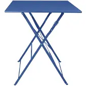 Bolero Perth Pavement Style Quadratischer Tisch, Dunkelblau