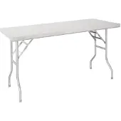 Vogue klappbarer Arbeitstisch aus Edelstahl 1220x610x780mm