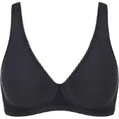 Sloggi Ohne Bügel BH Basic+ | Grösse: 80C | Farbe: Schwarz