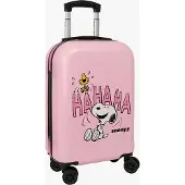 Snoopy Handgepäck Reisekoffer 38L, Rosa