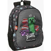 Minecraft Graffiti 23l Rucksack Kinder One Size