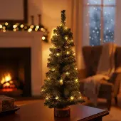 Dmora Weihnachtsbaum Sassiere 75h cm Grün 120 Zweige