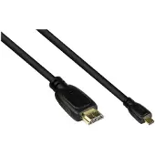 Kabelmeister Anschlusskabel HDMI 2.0b, Stecker (Typ A) an Mirco Stecker (Typ D), 4K / UHD @60Hz, 18 Gbit/s, vergo