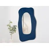 Dmora Spiegel Tiete 90x165h cm blau Rahmenmaterial Glas