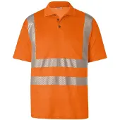 Kübler Reflectiq Polo Psa 2 Warnorange S