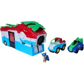 Paw Patrol Spielset - Film 3 - 2 in 1 Dino Mobile Hauptquartier - - One Size - Spielzeug
