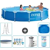 Intex Frame Pool Rund - 366x76 cm - 7-teilig S31558