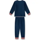 Sanetta Schlafanzug "Pyjama", Jungen, Gr. 128, blau, Obermaterial: 80% Baumwolle CO. 20% Polyester PES., Homewear-Sets Schlafanzug