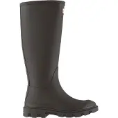 Hunter für Damen. FRU0001251 Braune hohe Downpour-Stiefel (38), Wohnung, Keine, Lässig, PVC