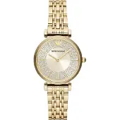 Giorgio Armani Damenarmbanduhr EMPORIO AR11608 in Goldmode.