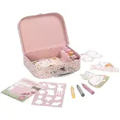 Little Dutch Bastel Box Rosa Fairy Garden im Koffer