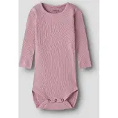 Name it Langarmbody "NBNKAB LS BODY NOOS" Baumwollmischung, Jersey Rippware