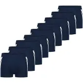 Schiesser Retro Short / Pant 95/5 Stretch - Organic Cotton in Dunkelblau | Gr.: L