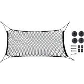 Amio Gepäcknetz mit Halterungen für Autos 100x40 cm -02149